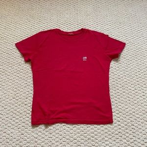 BRANDY MELVILLE JOHN GALT RED USA T-SHIRT